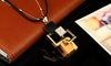 Square Chain Length Pendant