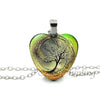 Divergent Heart Tree Pendant