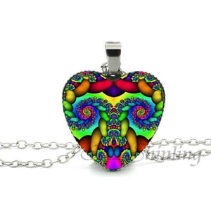 Divergent Heart Tree Pendant