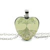 Divergent Heart Tree Pendant