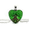 Divergent Heart Tree Pendant