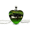 Divergent Heart Tree Pendant