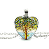 Divergent Heart Tree Pendant