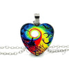 Divergent Heart Tree Pendant