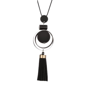Circle Long Pendant