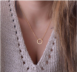 Chic Infinity Cross Pendant