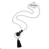 Circle Long Pendant