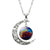 Glass Moon Lovely Pendant