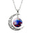 Glass Moon Lovely Pendant