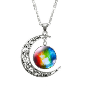 Glass Moon Lovely Pendant