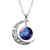 Glass Moon Lovely Pendant