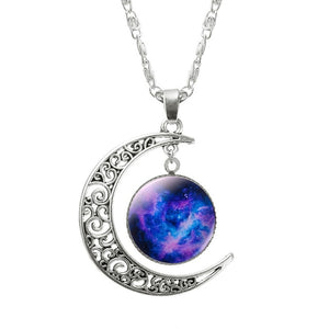 Glass Moon Lovely Pendant