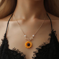 Sunflower Pendant