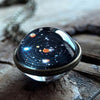 Glass Ball Planet Pendant