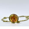 Glass Ball Planet Pendant