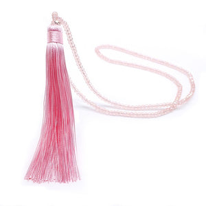Long Fringe Tassel Pendant