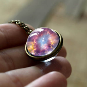 Galaxy Double Sided Pendant